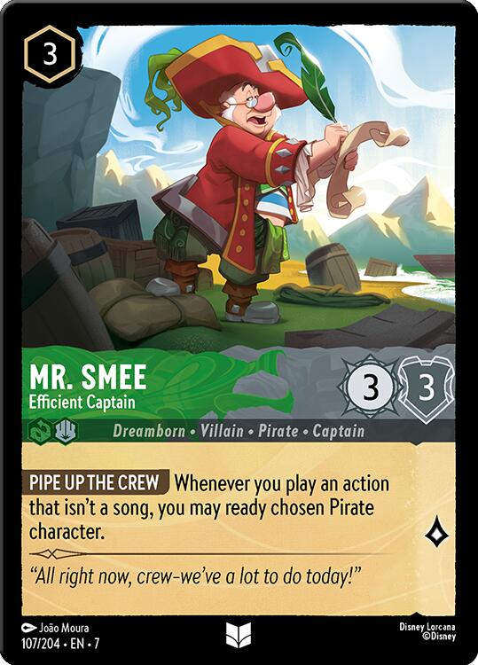 Mr. Smee - Efficient Captain (107/204) [Archazia's Island] | I Want That Stuff Brandon