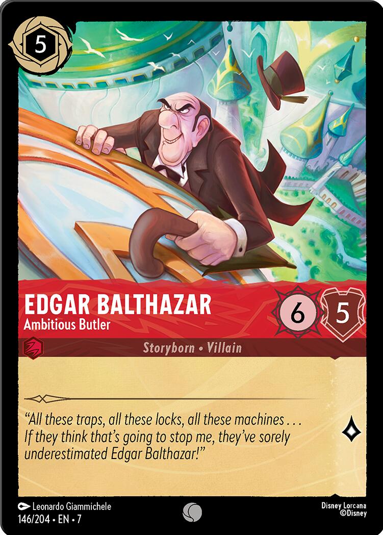 Edgar Balthazar - Ambitious Butler (146/204) [Archazia's Island] | I Want That Stuff Brandon