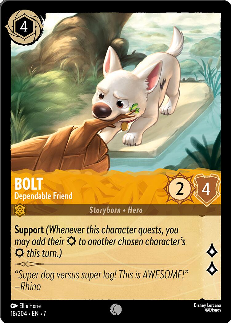 Bolt - Dependable Friend (18/204) [Archazia's Island] | I Want That Stuff Brandon