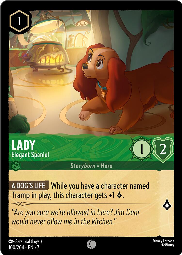 Lady - Elegant Spaniel (100/204) [Archazia's Island] | I Want That Stuff Brandon