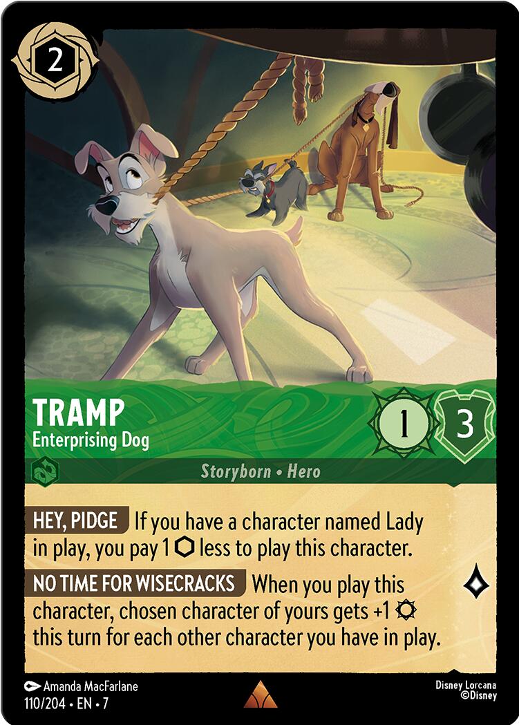 Tramp - Enterprising Dog (110/204) [Archazia's Island] | I Want That Stuff Brandon
