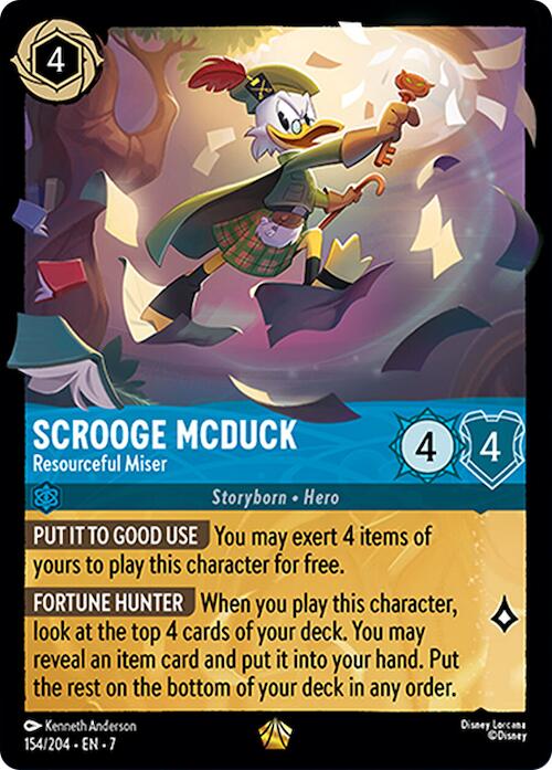 Scrooge McDuck - Resourceful Miser (154/204) [Archazia's Island] | I Want That Stuff Brandon