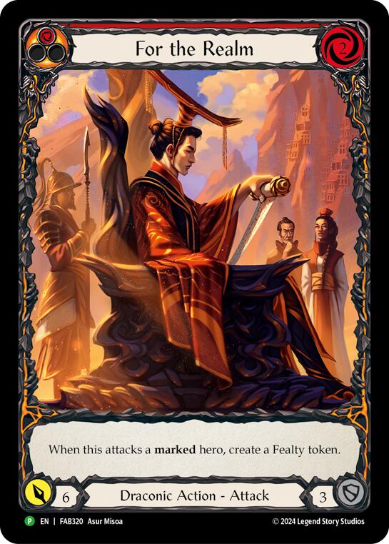 For the Realm [FAB320] (Promo)  Rainbow Foil | I Want That Stuff Brandon