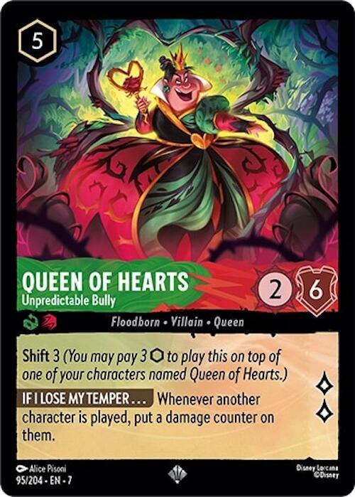 Queen of Hearts - Unpredictable Bully (95/204) [Archazia's Island] | I Want That Stuff Brandon