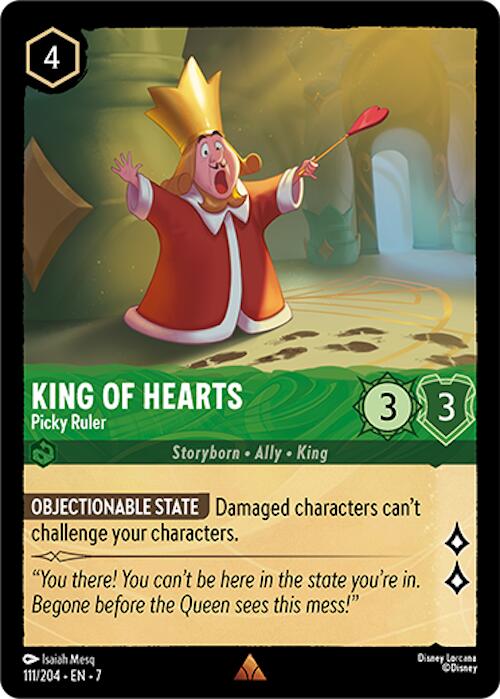 King of Hearts - Picky Ruler (111/204) [Archazia's Island] | I Want That Stuff Brandon