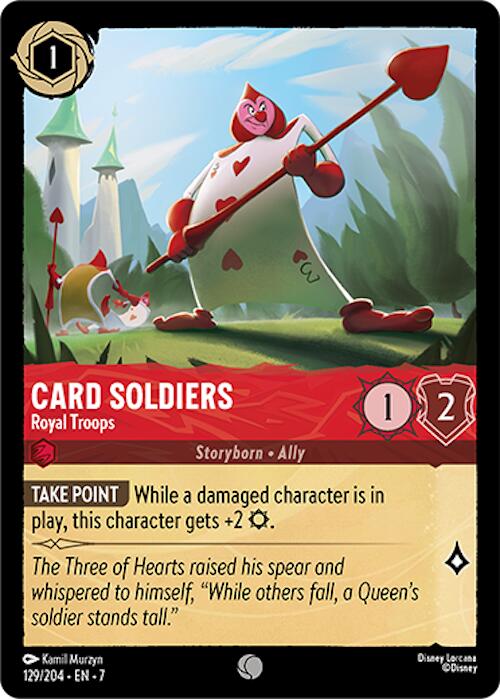 Card Soldiers - Royal Troops (129/204) [Archazia's Island] | I Want That Stuff Brandon