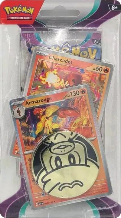 Scarlet & Violet: Paldea Evolved - Single Pack Blister (Armarouge) | I Want That Stuff Brandon