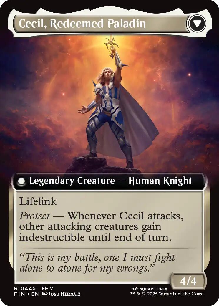 Cecil, Dark Knight // Cecil, Redeemed Paladin (Extended Art) [FINAL FANTASY] | I Want That Stuff Brandon