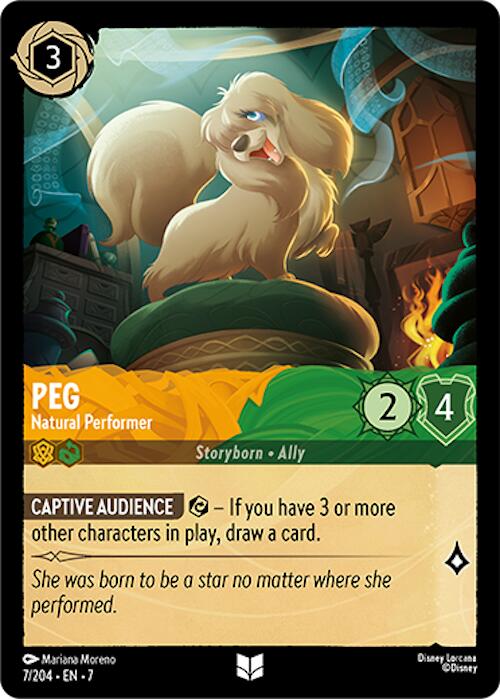 Peg - Natural Performer (7/204) [Archazia's Island] | I Want That Stuff Brandon