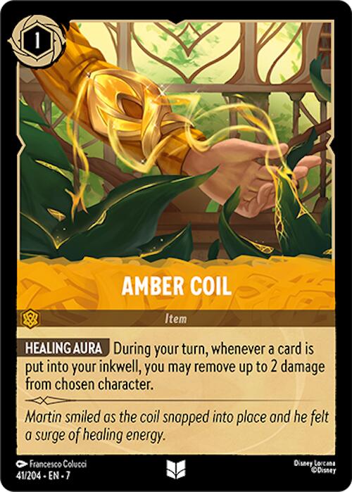 Amber Coil (41/204) [Archazia's Island] | I Want That Stuff Brandon