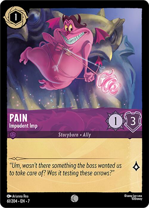 Pain - Impudent Imp (61/204) [Archazia's Island] | I Want That Stuff Brandon
