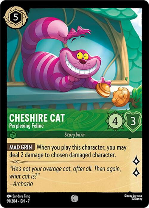 Cheshire Cat - Perplexing Feline (91/204) [Archazia's Island] | I Want That Stuff Brandon
