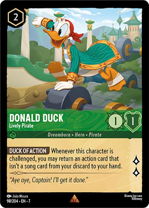 Donald Duck - Lively Pirate (98/204) [Archazia's Island] | I Want That Stuff Brandon