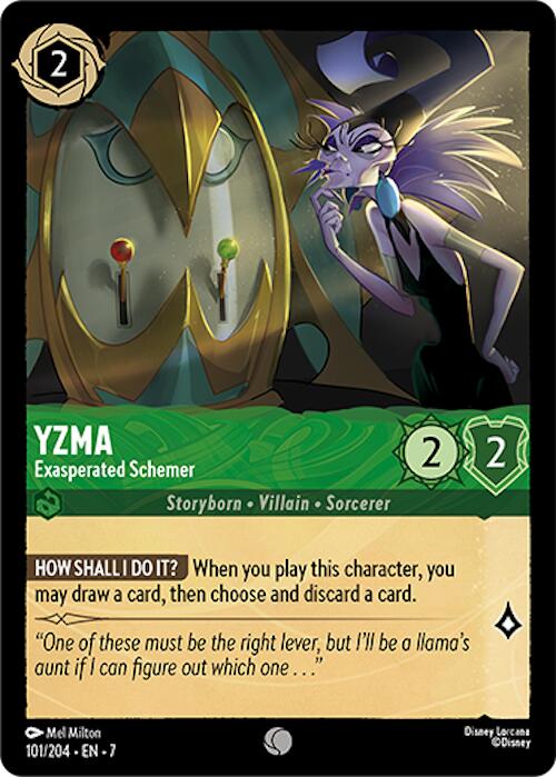 Yzma - Exasperated Schemer (101/204) [Archazia's Island] | I Want That Stuff Brandon