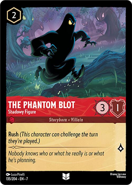 The Phantom Blot - Shadowy Figure (135/204) [Archazia's Island] | I Want That Stuff Brandon