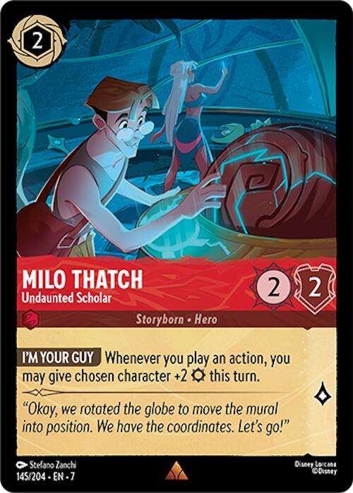 Milo Thatch - Undaunted Scholar (145/204) [Archazia's Island] | I Want That Stuff Brandon