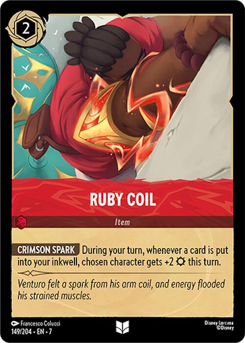 Ruby Coil (149/204) [Archazia's Island] | I Want That Stuff Brandon