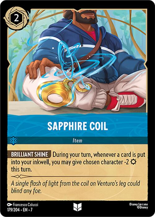 Sapphire Coil (179/204) [Archazia's Island] | I Want That Stuff Brandon