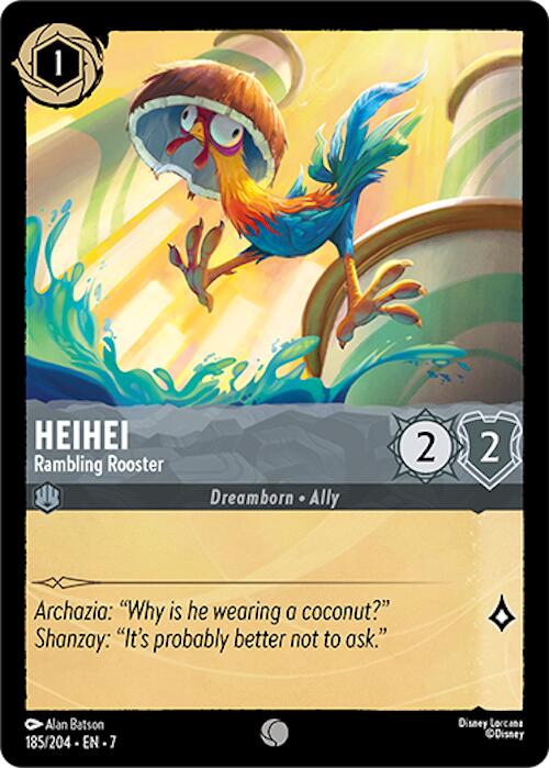 Heihei - Rambling Rooster (185/204) [Archazia's Island] | I Want That Stuff Brandon