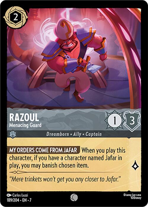 Razoul - Menacing Guard (189/204) [Archazia's Island] | I Want That Stuff Brandon