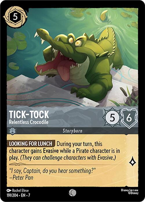 Tick-Tock - Relentless Crocodile (191/204) [Archazia's Island] | I Want That Stuff Brandon