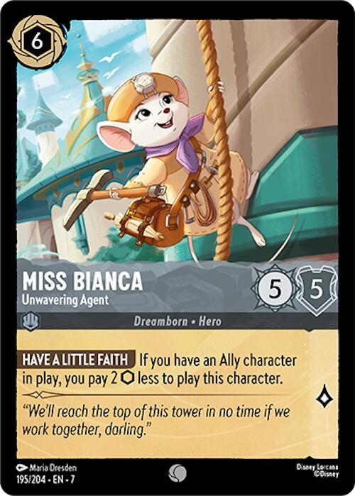 Miss Bianca - Unwavering Agent (195/204) [Archazia's Island] | I Want That Stuff Brandon