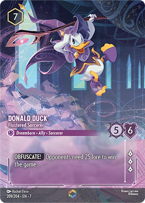 Donald Duck - Flustered Sorcerer (Enchanted) (209/204) [Archazia's Island] | I Want That Stuff Brandon