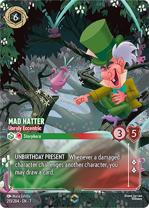 Mad Hatter - Unruly Eccentric (Enchanted) (213/204) [Archazia's Island] | I Want That Stuff Brandon
