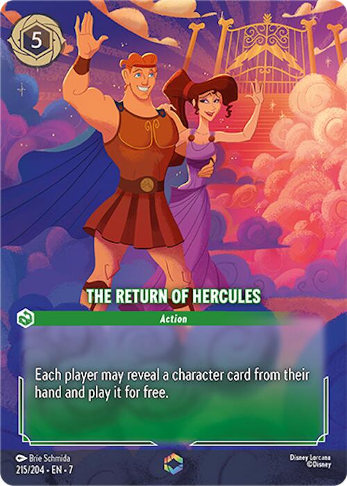 The Return of Hercules (Enchanted) (215/204) [Archazia's Island] | I Want That Stuff Brandon