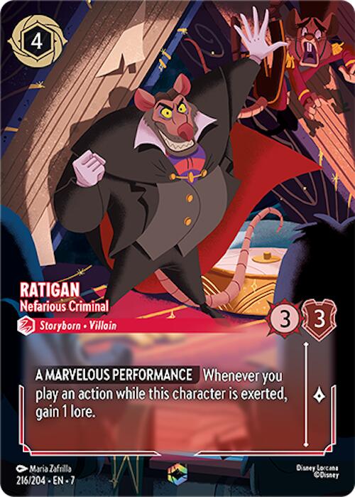 Ratigan - Nefarious Criminal (Enchanted) (216/204) [Archazia's Island] | I Want That Stuff Brandon