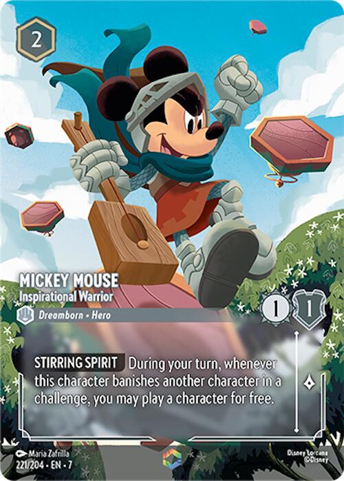 Mickey Mouse - Inspirational Warrior (Enchanted) (221/204) [Archazia's Island] | I Want That Stuff Brandon
