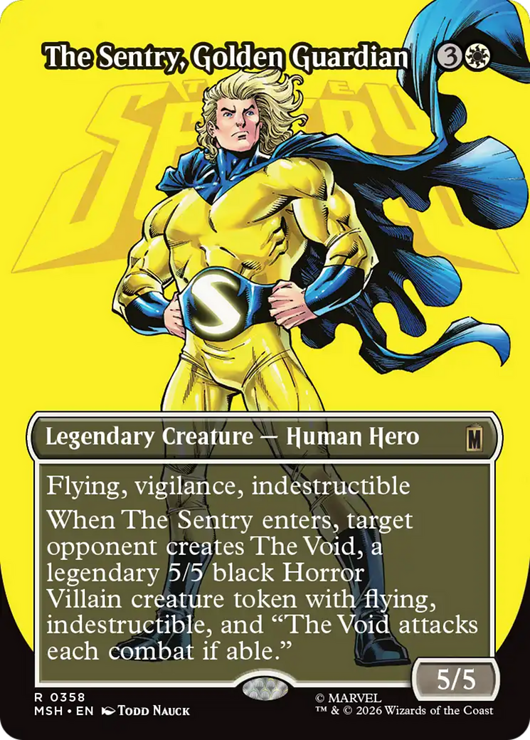 The Sentry, Golden Guardian (Borderless) [Marvel Super Heroes] | I Want That Stuff Brandon