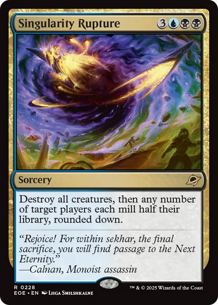 Singularity Rupture [Edge of Eternities] | I Want That Stuff Brandon