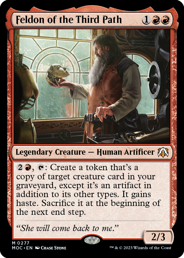 Feldon of the Third Path [March of the Machine Commander] | I Want That Stuff Brandon