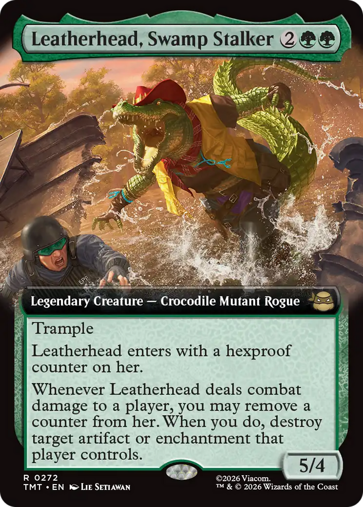 Leatherhead, Swamp Stalker (Extended Art) [Teenage Mutant Ninja Turtles] | I Want That Stuff Brandon