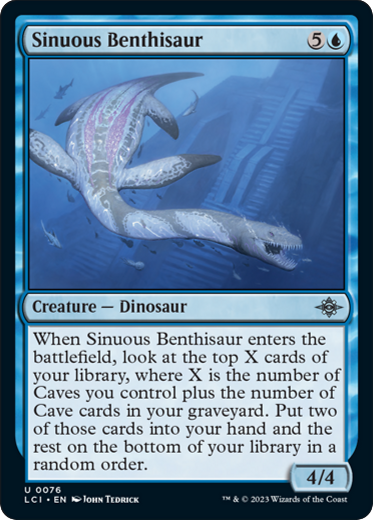 Sinuous Benthisaur [The Lost Caverns of Ixalan] | I Want That Stuff Brandon