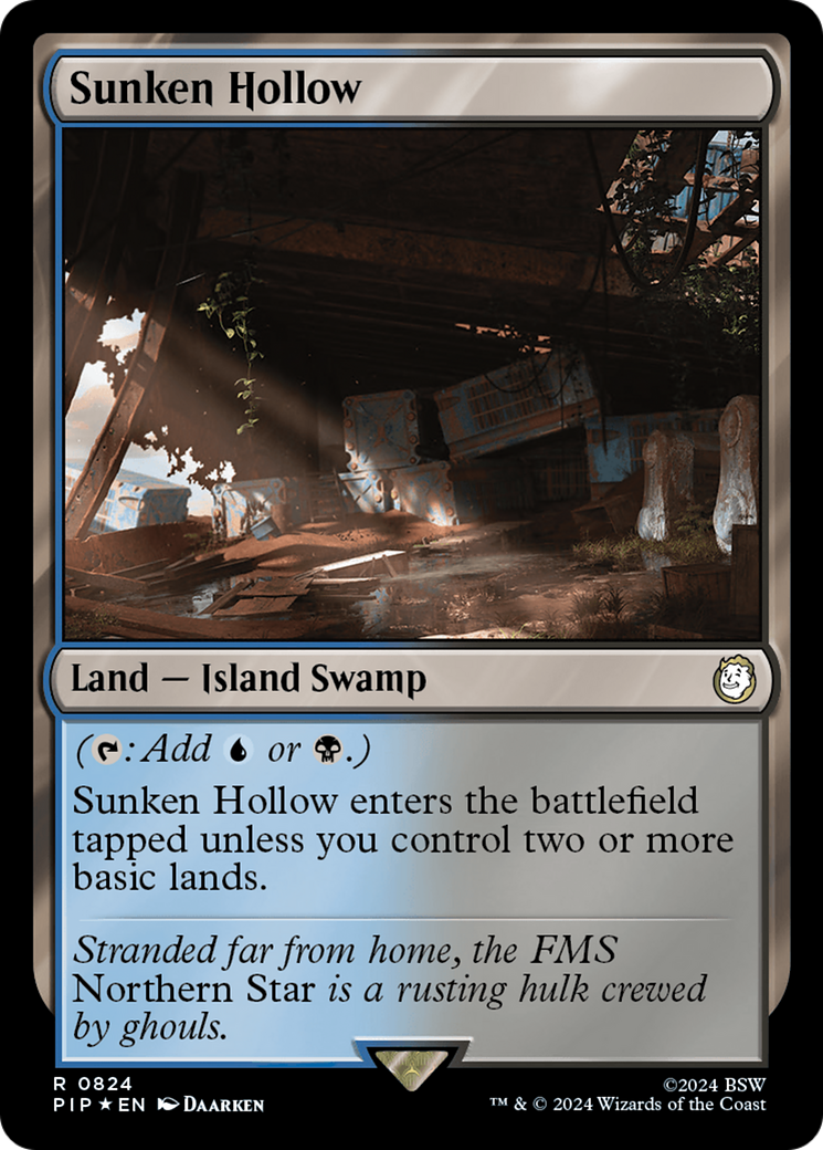 Sunken Hollow (Surge Foil) [Fallout] | I Want That Stuff Brandon