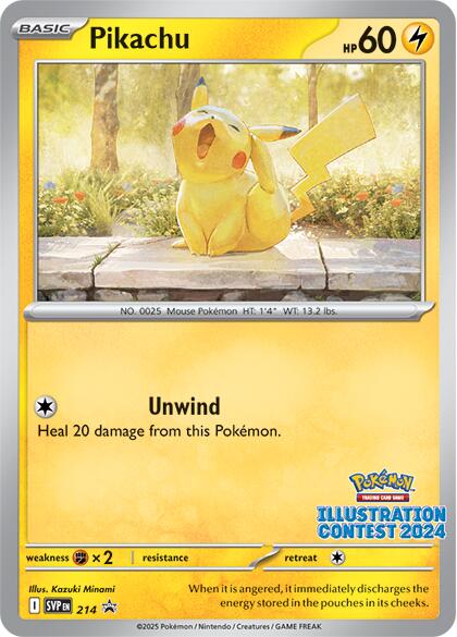 Pikachu (214) [Scarlet & Violet: Black Star Promos] | I Want That Stuff Brandon