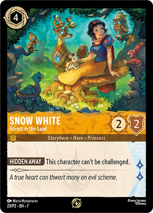 Snow White - Fairest in the Land (23) [Promo Cards] | I Want That Stuff Brandon