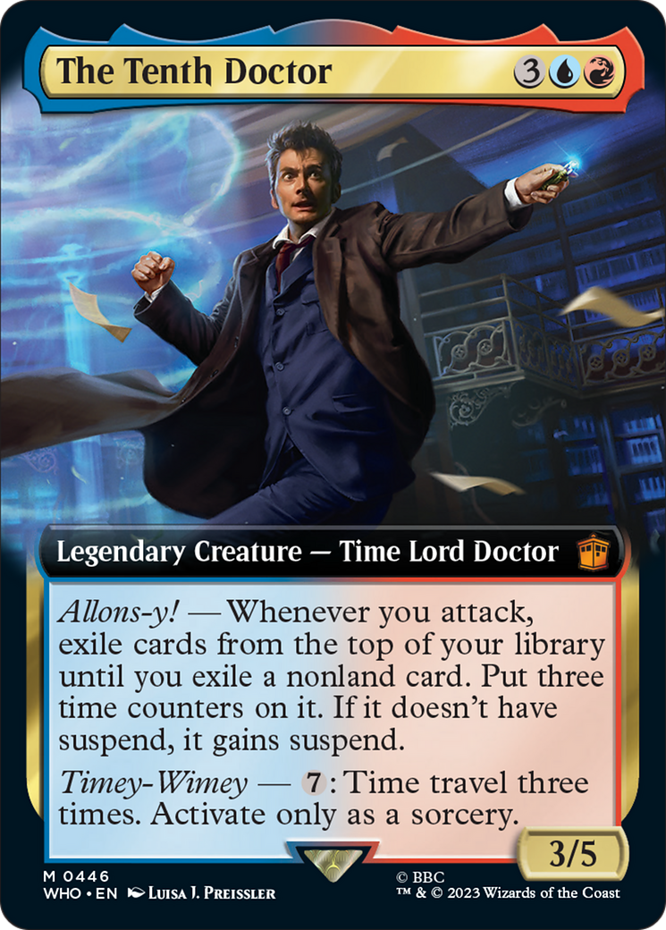 The Tenth Doctor (Extended Art) [Doctor Who] | I Want That Stuff Brandon