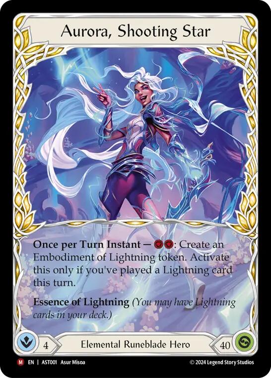 Aurora, Shooting Star [AST001] (Armory Deck: Aurora) | I Want That Stuff Brandon