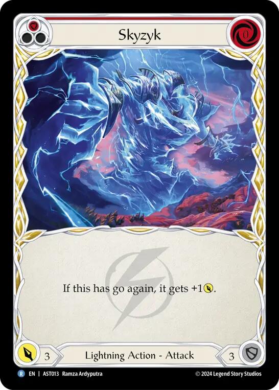 Skyzyk [AST013] (Armory Deck: Aurora)  Rainbow Foil | I Want That Stuff Brandon