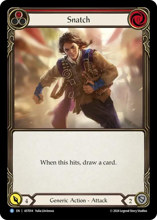 Snatch (Red) [AST014] (Armory Deck: Aurora) | I Want That Stuff Brandon