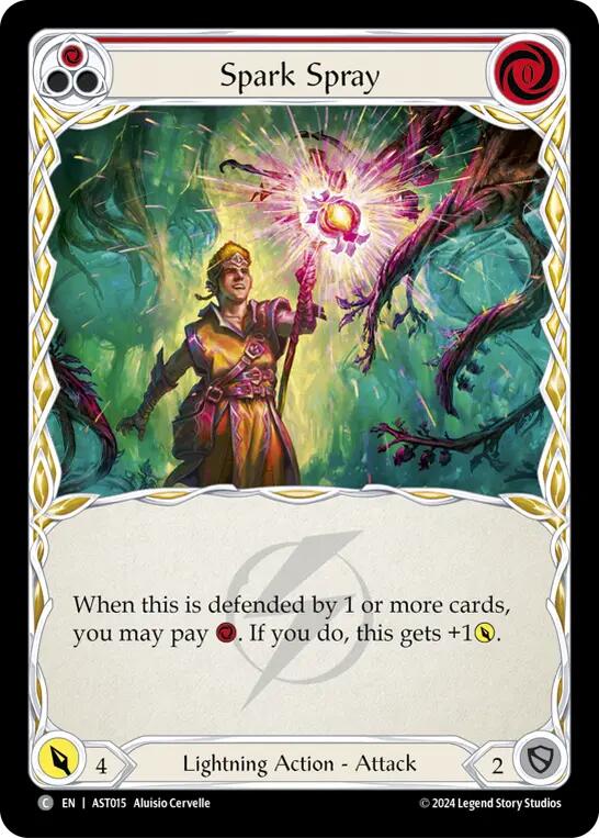 Spark Spray (Red) [AST015] (Armory Deck: Aurora) | I Want That Stuff Brandon