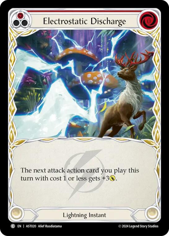 Electrostatic Discharge (Red) [AST020] (Armory Deck: Aurora) | I Want That Stuff Brandon