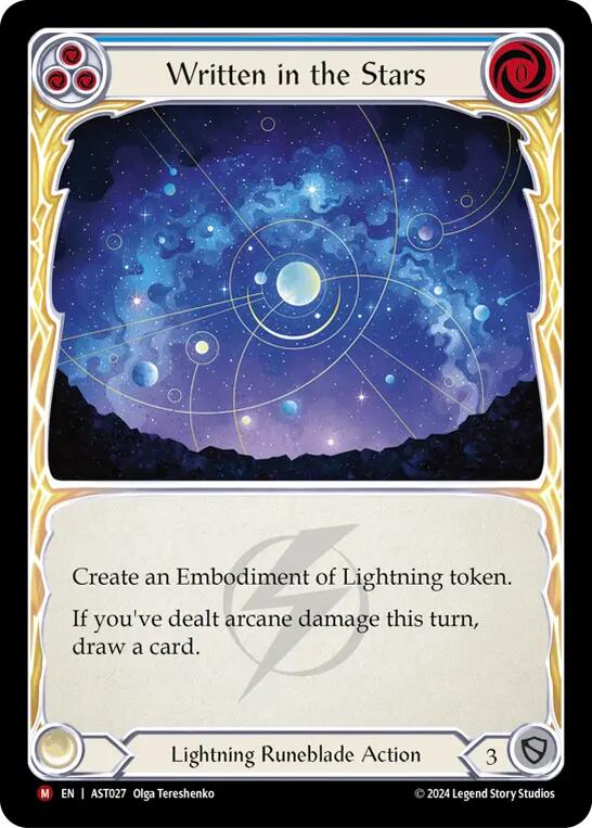 Written in the Stars [AST027] (Armory Deck: Aurora) | I Want That Stuff Brandon