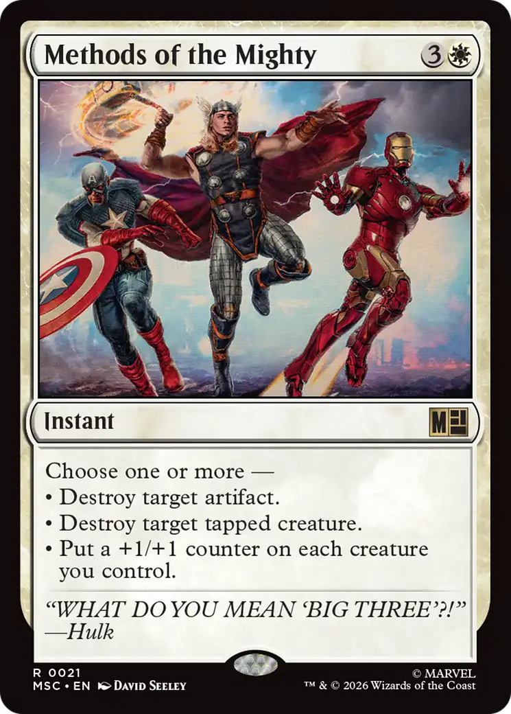 Methods of the Mighty [Marvel Super Heroes Commander] | I Want That Stuff Brandon