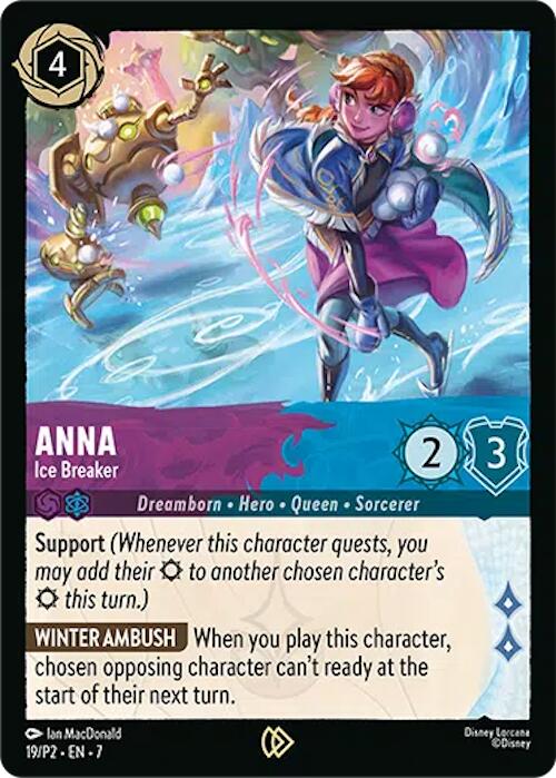 Anna - Ice Breaker (19) [Promo Cards] | I Want That Stuff Brandon