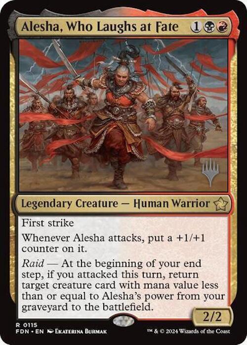 Alesha, Who Laughs at Fate (Promo Pack) [Foundations Promos] | I Want That Stuff Brandon