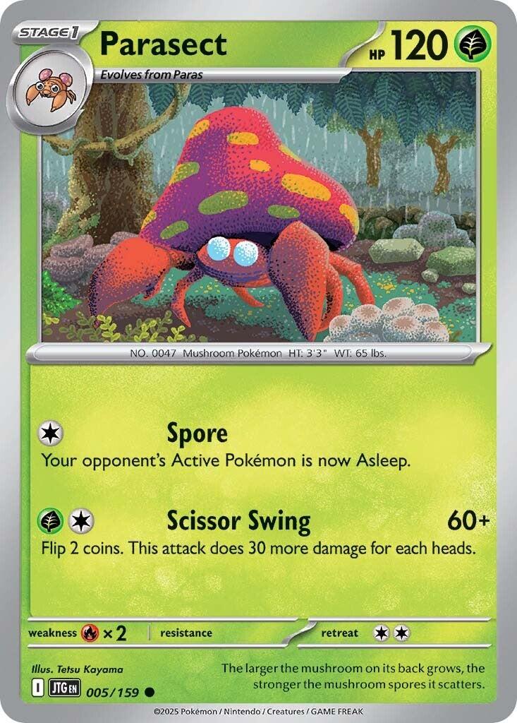 Parasect (005/159) [Scarlet & Violet: Journey Together] | I Want That Stuff Brandon